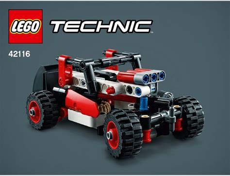 how to build a lego skid steer|technic 42116 rebuild instructions.